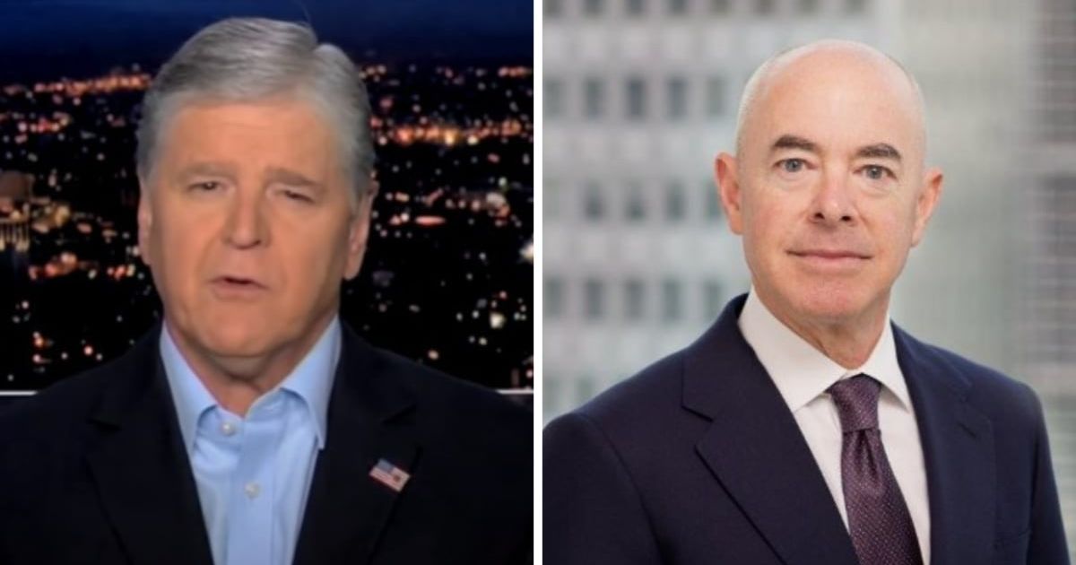 Alejandro Mayorkas slammed after Sean Hannity reports DHS secretary blaming 'climate change' for 302K migrant encounters