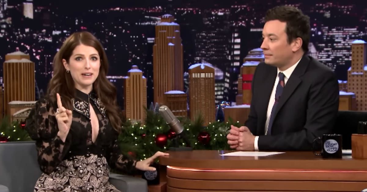 Anna Kendrick on 'The Tonight Show Starring Jimmy Fallon' (@fallontonight/YouTube)