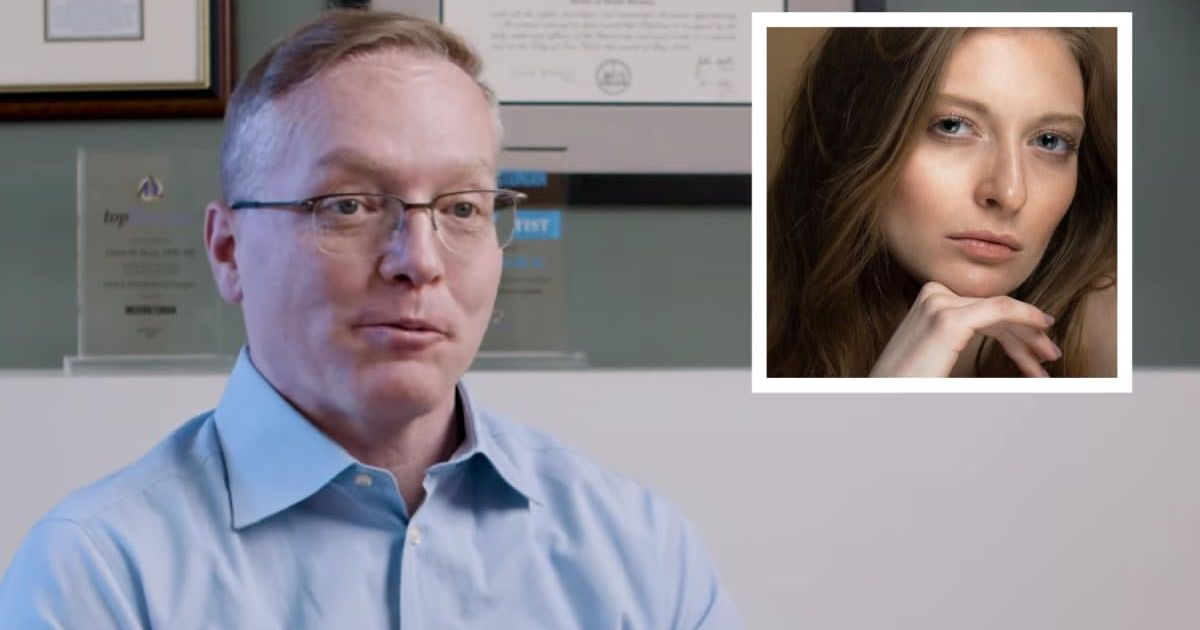 James Ryan is accused of killing his girlfriend Sarah Harris with ketamine overdose (Evolution Oral Surgery/YouTube/Instagram)