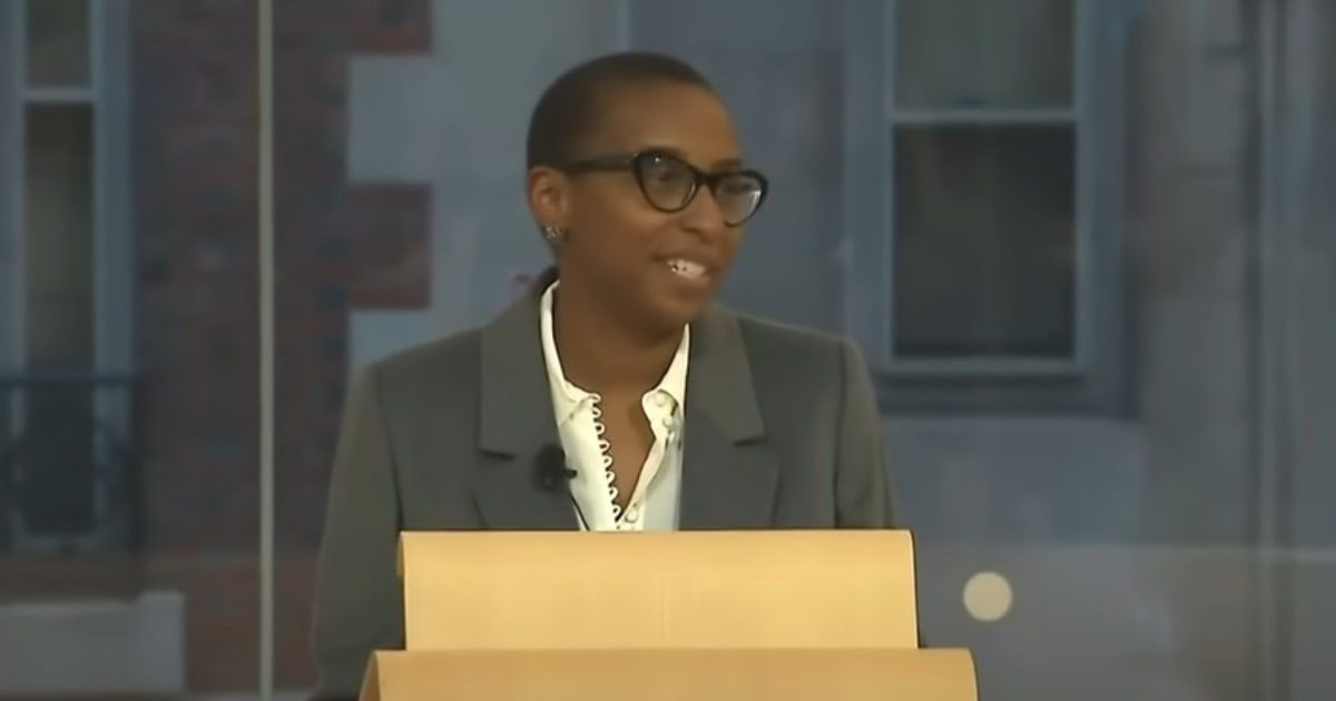 Former Harvard University president Claudine Gay is set to return as a faculty member at the Ivy League institution and earn nearly $900K annually  (CBSNews/YouTube)