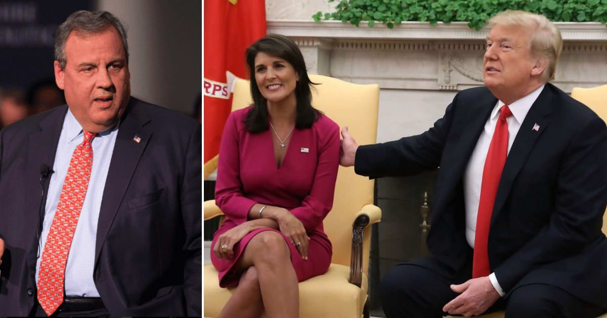 Chris Christie revealed to 'The View' that Nikki Haley would jump at the chance to be Donald Trump's running mate (Getty Images)