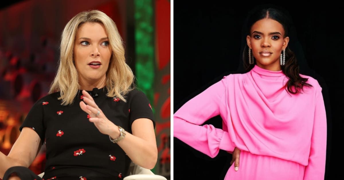 Megyn Kelly and Candice Owens have a history of falling out (Getty Images, @realcandaceowens/Instagram)