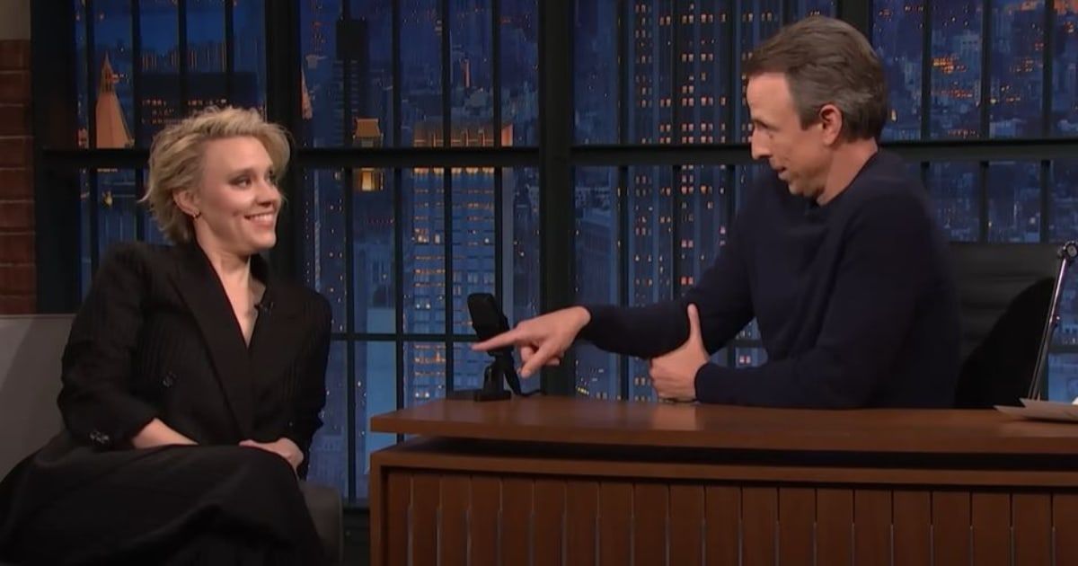 In a lively appearance on 'Late Night with Seth Meyers,' Kate McKinnon shared a humorous anecdote about an unexpected encounter with snakes at her residence (@Late Night with Seth Meyers)