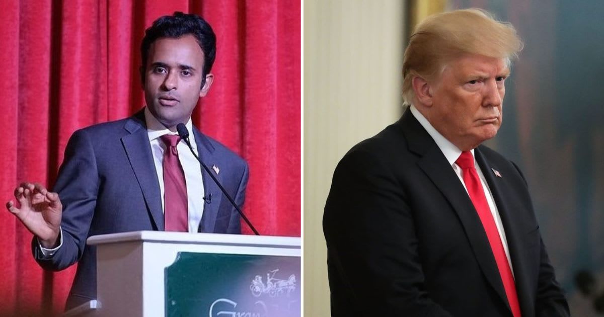 In an interview, Vivek Ramaswamy asserted that Donald Trump is the best option to lead the MAGA movement (@vivekgramaswamy/Instagram, Getty Images)