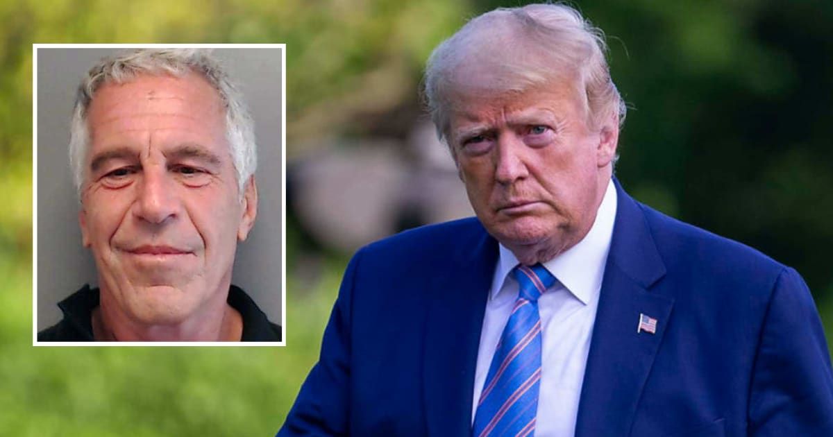 Donald Trump did not visit Jeffrey Epstein's homes or island (Getty Images)