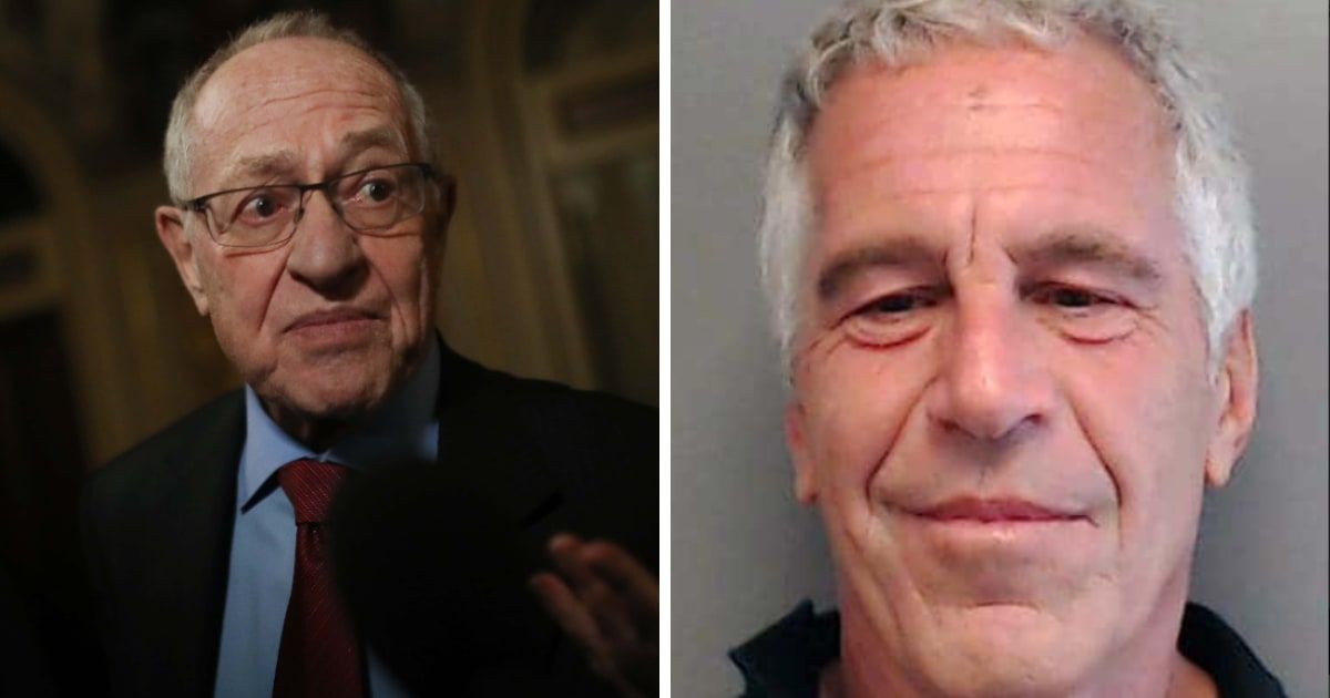Alan Dershowitz criticized 'radical feminists' for silence on Hamas while defending his decision to represent Jeffrey Epstein (Getty Images)