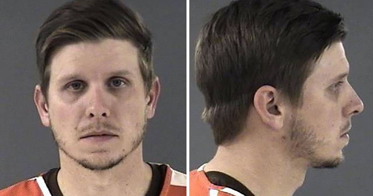 Cody Fertig was arrested on suspicion of beating a woman at a gas station and running over another woman with his car (Cheyenne Police Department)