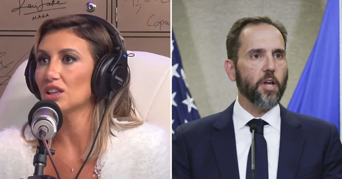 Internet slammed Trump's attorney Alina Habba for calling Jack Smith and his prosecutors are  'narcissistic' (PBD Podcast/YouTube, Getty Images)