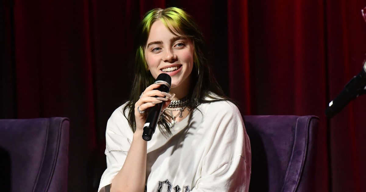 Billie Eilish delivered an emotional speech after she accepted the Chairman’s Award for her Grammy-nominated 'Barbie' soundtrack (Getty Images)