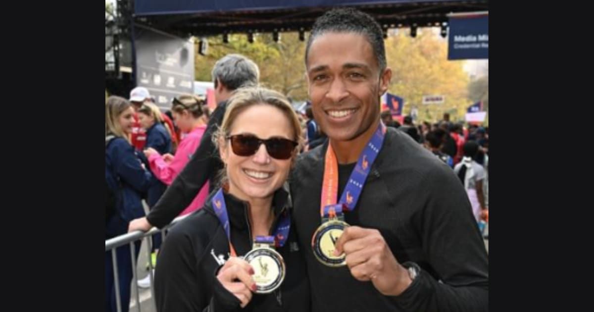Former 'GMA' host Amy Robach opens up about health scare while running marathon with TJ Holmes on podcast