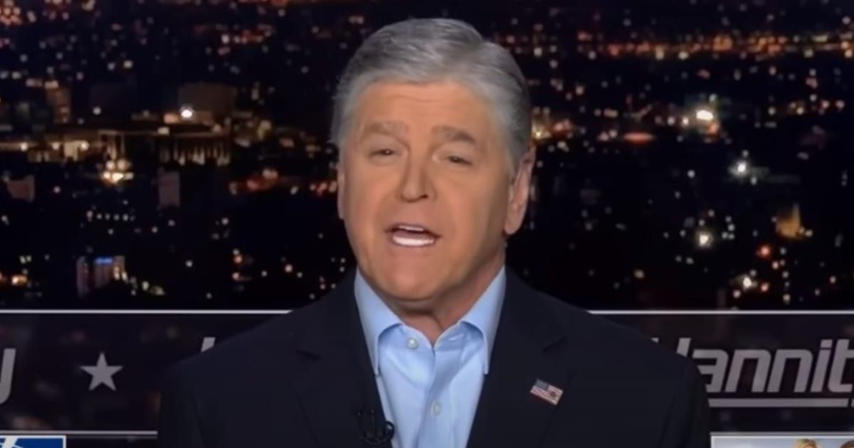 'What is wrong with you?': Sean Hannity faces backlash following assertion on Fox News that Democrats want 'power in perpetuity’