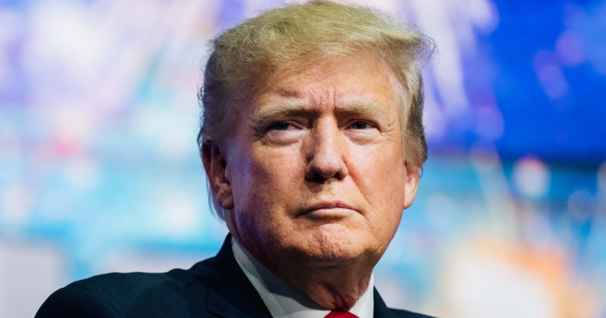 Donald Trump's campaign video claimed that god created him to lead America (Getty Images)