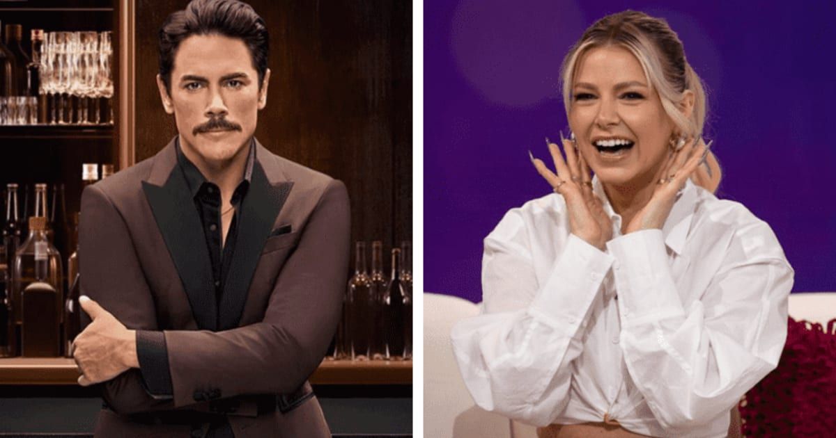 Ariana Madix and Tom Sandoval have been living in the same house in LA despite having separated (@tomsandoval1, @arianamadix/Instagram)