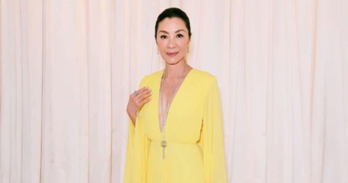 Michelle Yeoh is currently holding the Oscars in the Best Actress category (@michelleyeoh_official)