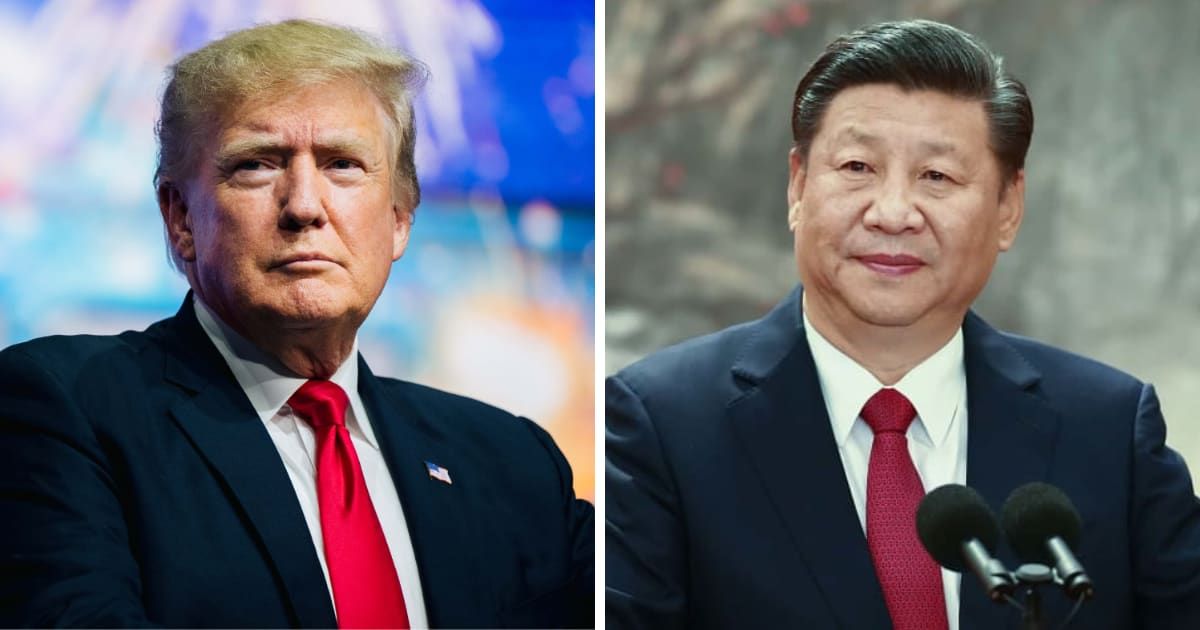 Former President Donald Trump praised Chinese President Xi Jinping as 'brilliant' and 'smart'(Getty Images)