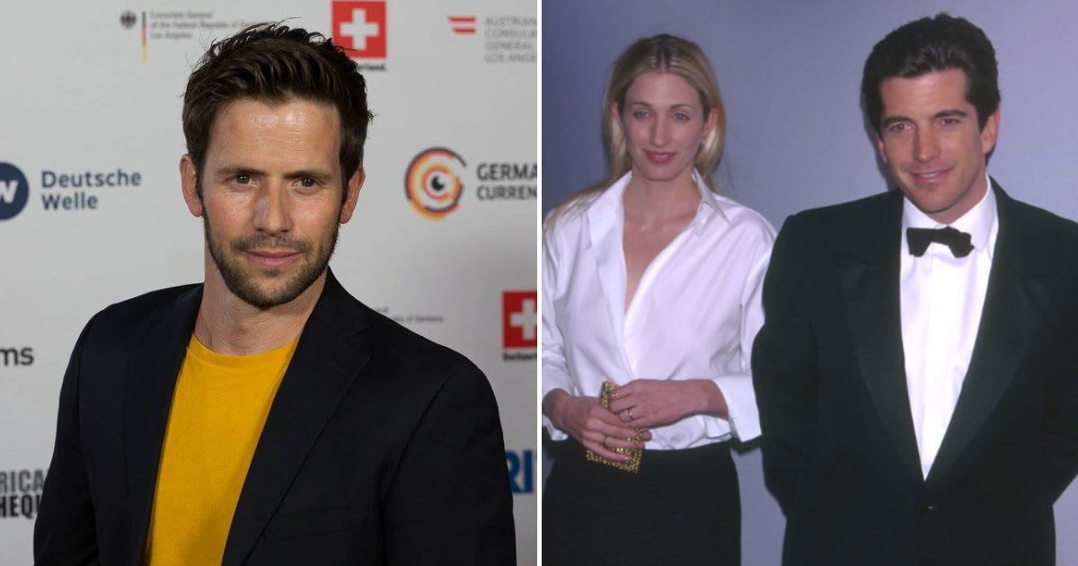 Christian Oliver, John F Kennedy Jr and wife Carolyn Bessette Kennedy are among the celebrities who have died in plane crashes (Christian Oliver/Facebook, Getty Images)
