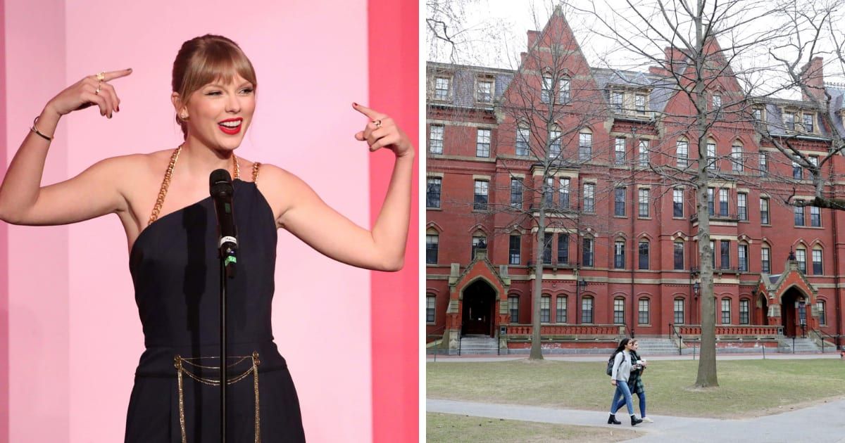 Harvard professor Stephanie Burt proposed a spring course analyzing Swift's songwriting and career only to be overwhelmed by crashing enrollment demand (Getty Images)