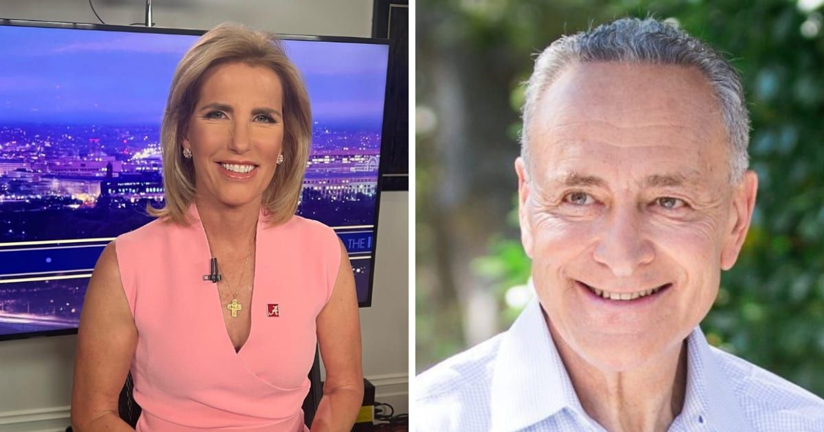 Internet backs Fox News host Laura Ingraham as she takes a brutal dig at Chuck Schumer over border crisis