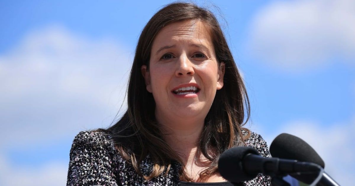 Rep Elise Stefanik faces backlash for calling imprisoned Jan 6 rioters 'hostages' (Getty Images)
