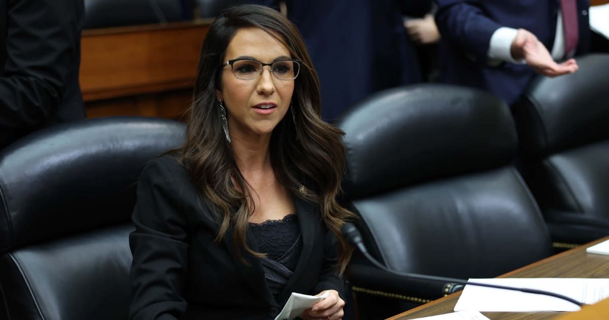 Rep Lauren Boebert (R-CO) faces criticism after allegations that she assaulted her ex-husband (Kevin Dietsch/Getty Images)