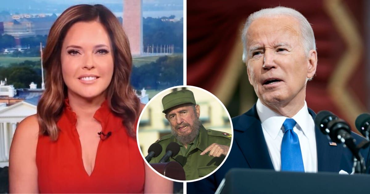 Former Trump aide Mercedes Schlapp accused Joe Biden's speech resembled Cuban leader Fidel Castro (@mercedesschlapp/X, Getty Images)