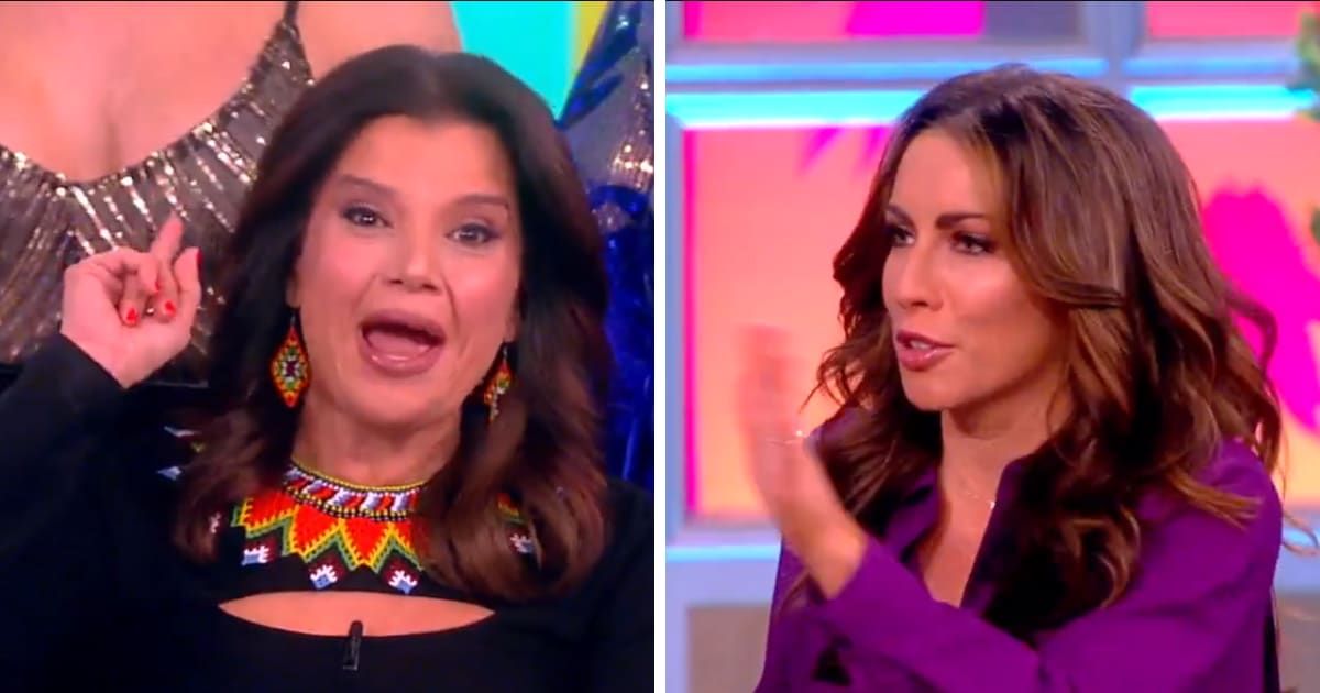 Ana Navarro and  Alyssa Farah Griffin on the January 5, 2024 episode of 'The View' (Screengrab/@TheView/X)