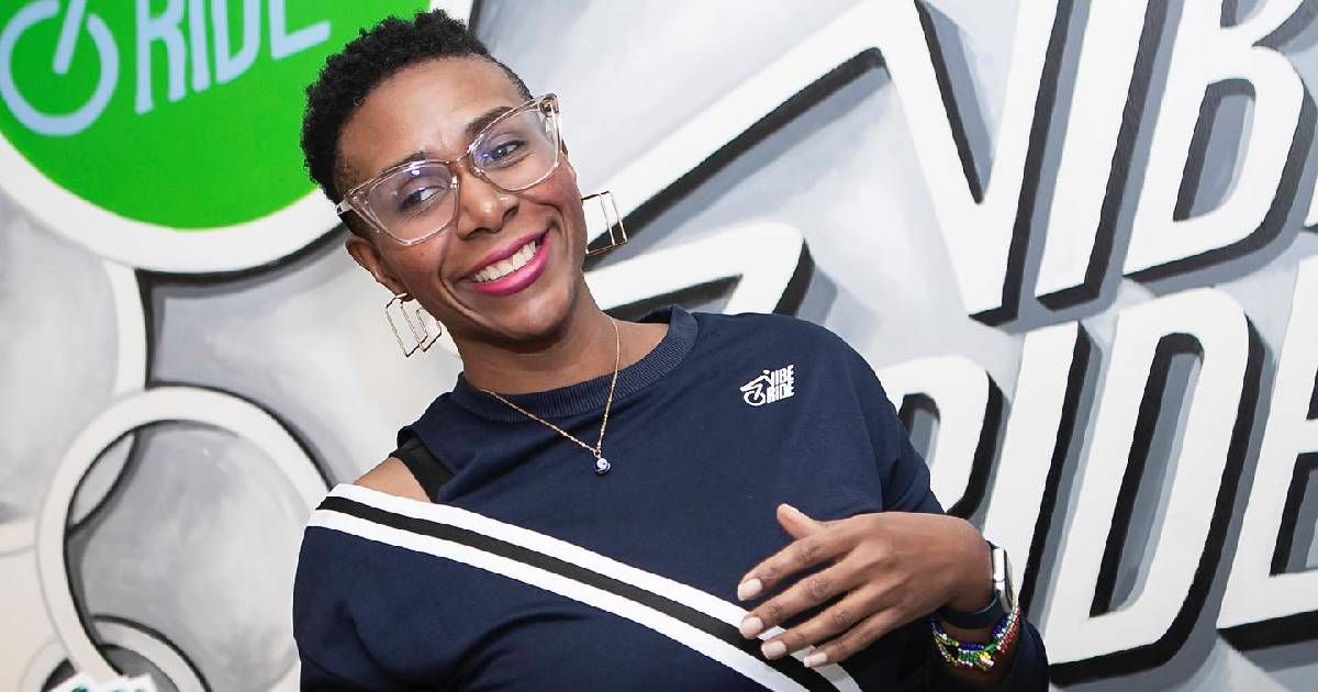 Melody Coburn, 43, died after being struck by a car (theviberide/Instagram)