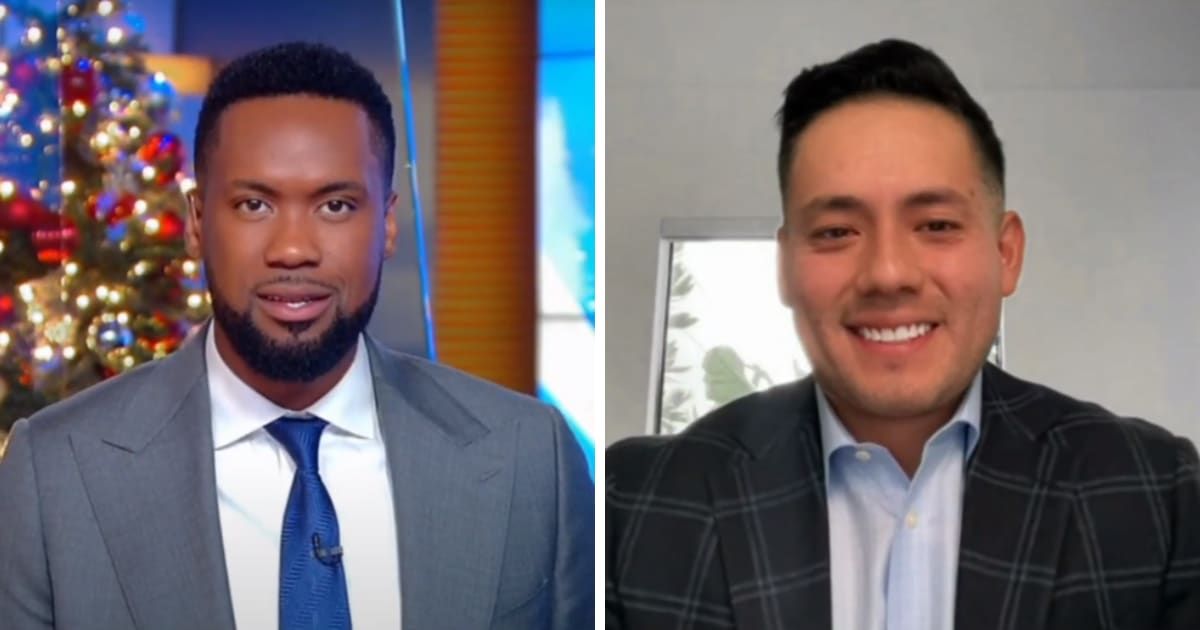 Lawrence Jones and Paul Alex on the December 8, 2024 episode of 'Fox & Friends' (Screengrab/Fox News)