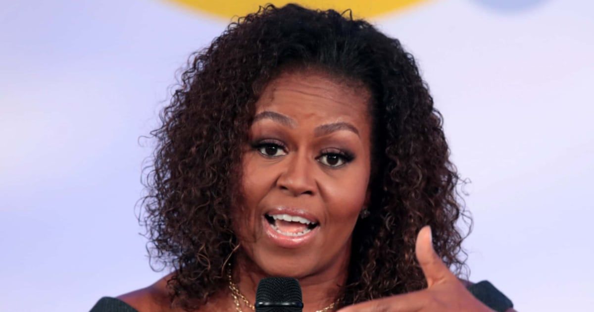 Michelle Obama, in a podcast interview, shared her fears about the 2024 presidential election results (Getty Images)