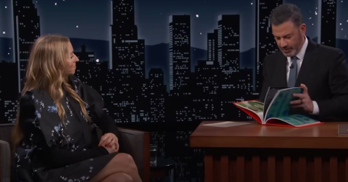 'Jimmy Kimmel Live' revisited a memorable segment featuring food writer Molly Baz, who shared her perfect last meal (Jimmy Kimmel Live)