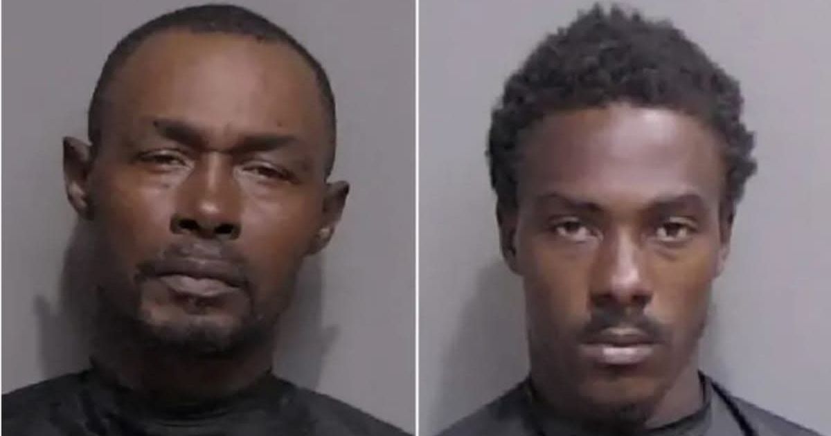 CJ Nelson Sr and his son Jr are charged in connection to the 18-month-old's death (Flagler County Sheriffs Office)