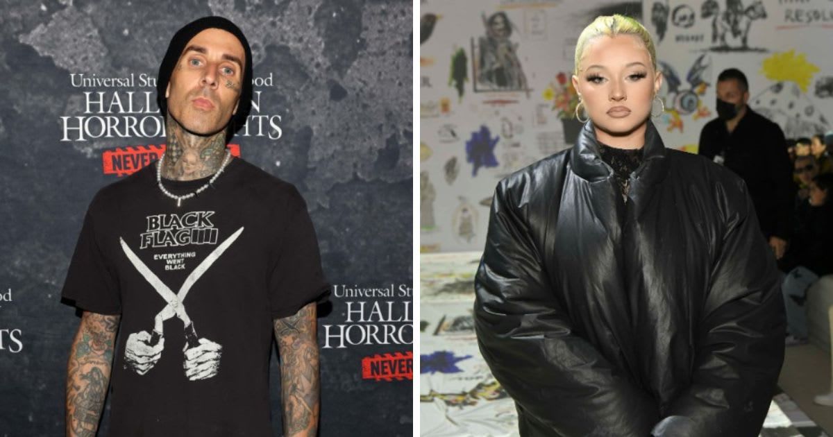 Travis Barker and daughter Alabama participated in a TikTok trend (Getty Images)