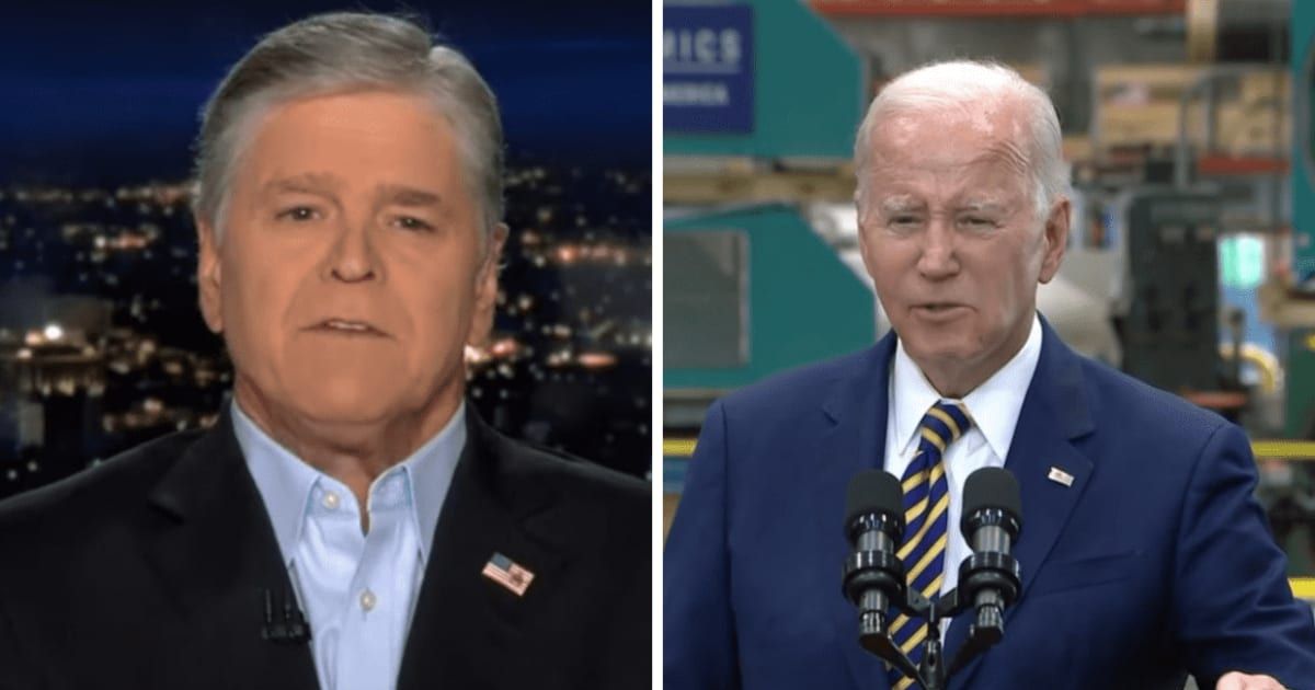 Internet backs Fox News’ Sean Hannity as he urges 'Joe gotta go' amid JP Morgan strategist's prediction of Biden dropping out of 2024 race
