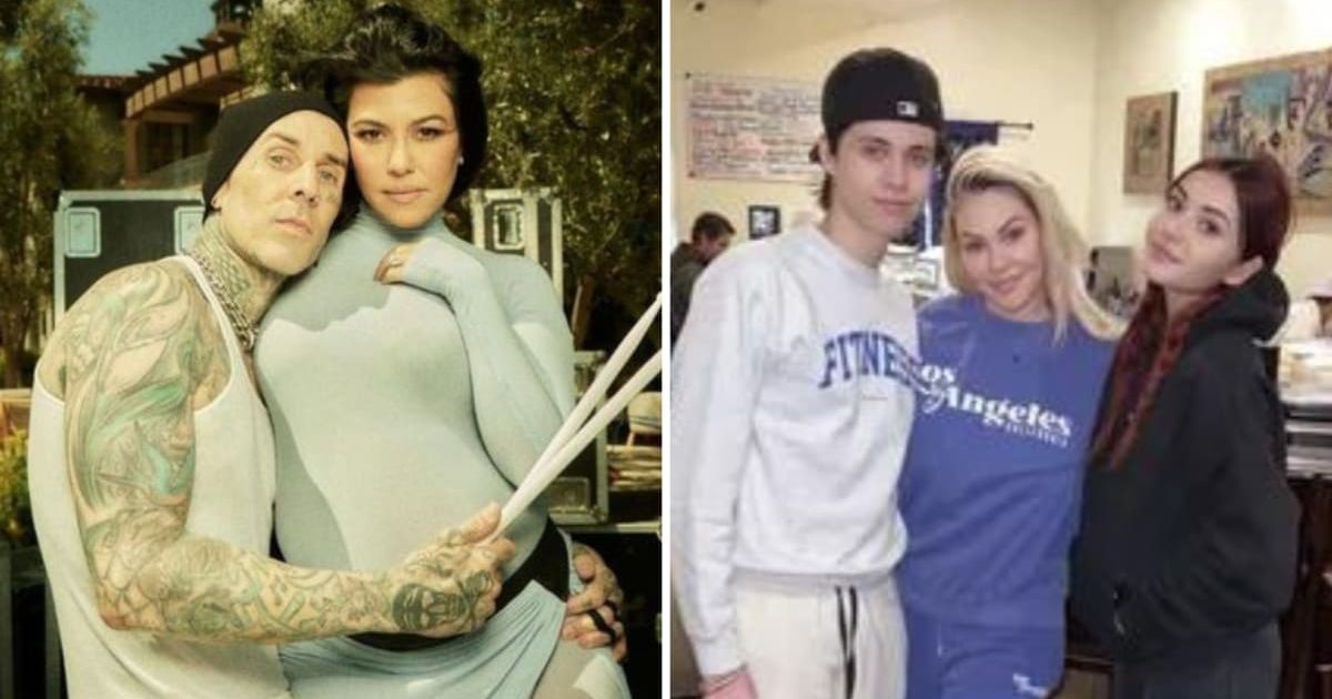 Shanna Moakler has claimed ex-husband Travis Barker and Kourtney Kardashian of trying to steal her kids (@kourtneykardash, @landonasherbarker/Instagram)