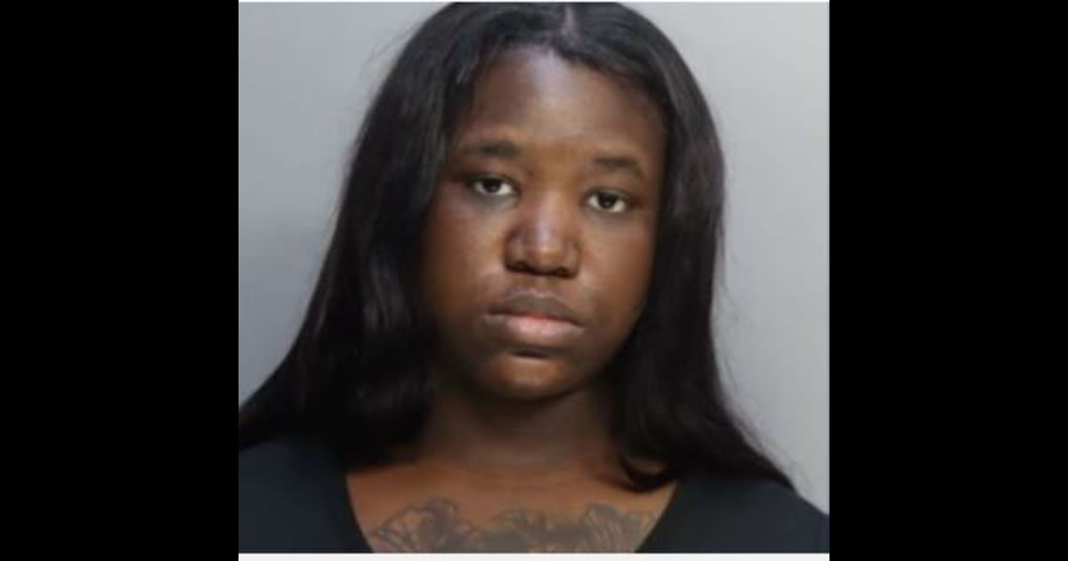 Reyanna Thomas shared the distressing clip of the abuse with the toddler's father who is also her ex-boyfriend (Turner Guilford Knight Correctional Center)