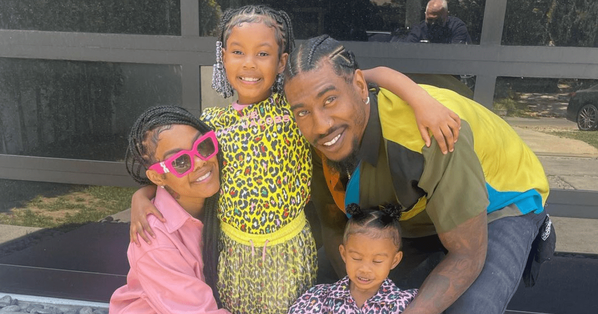 Teyana Taylor and Iman Shumpert have two daughters together (Instagram/teyanataylor)