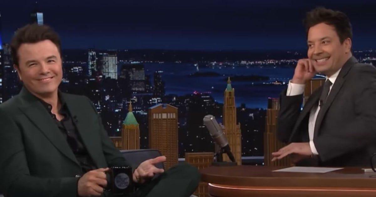 Seth MacFarlane surprised the audience on 'The Tonight Show Starring Jimmy Fallon' (The Tonight Show Starring Jimmy Fallon)