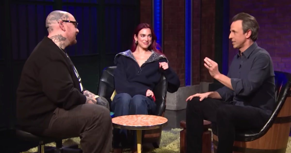 Both Dua and Seth got matching tattoos from an artist named Bang Bang (@LateNightSeth/Youtube)