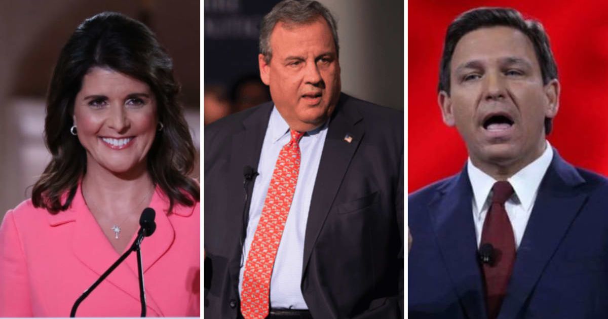 Internet divided as Chris Christie ridicules Nikki Haley and Ron DeSantis on hot mic as he ends campaign
