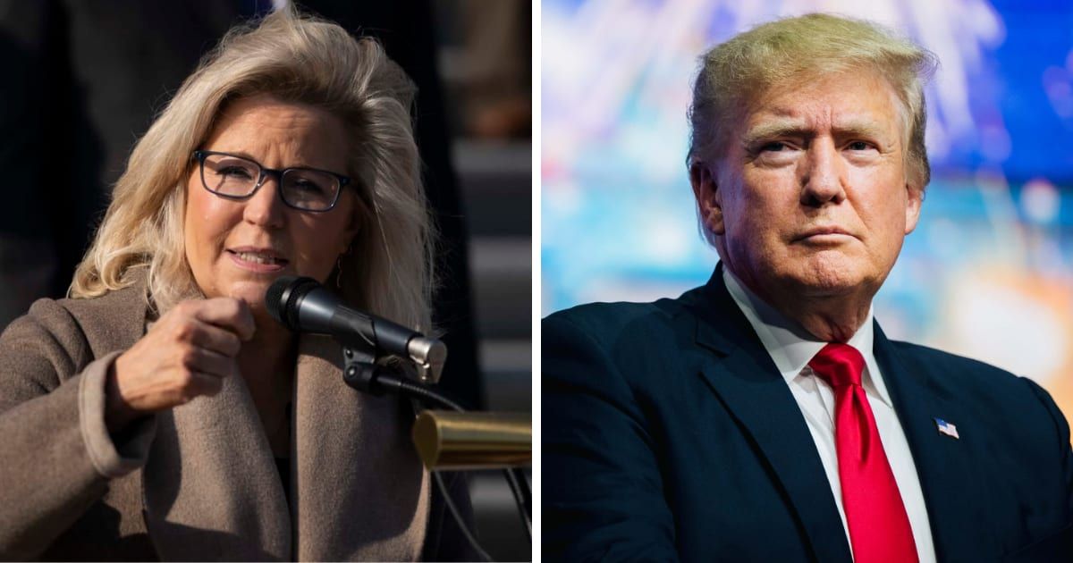 Former GOP lawmaker Liz Cheney stated she would not vote for Donald Trump in 2024 presidential election (Getty Images)
