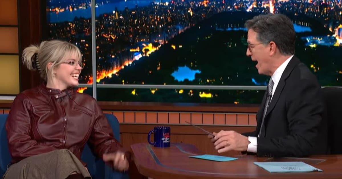 Renee Rapp, famed for her role as Regina George in 'Mean Girls' on Broadway, opened up about her unexpected journey on 'The Late Show with Stephen Colbert' (The Late Show with Stephen Colbert)