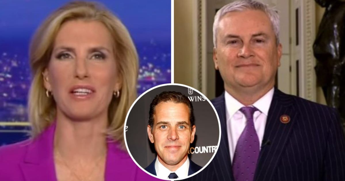Internet divided as James Comer slams Hunter Biden on ‘The Ingraham Angle’ for leaving Oversight Committee hearing when about to be ‘questioned’