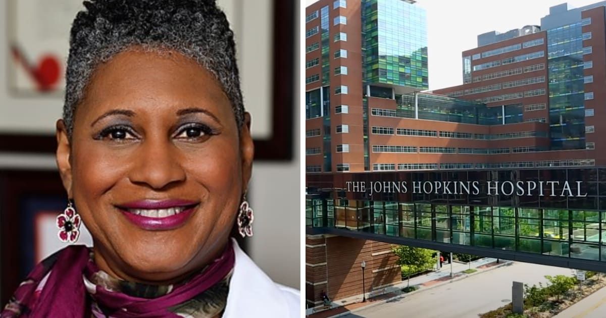 Golden categorized white people, heterosexuals, cisgender people, males, Christians, English speakers, and other groups as having a set of 'unearned benefits.' (Johns Hopkins Medicine/Website, Johns Hopkins Medicine/YouTube)