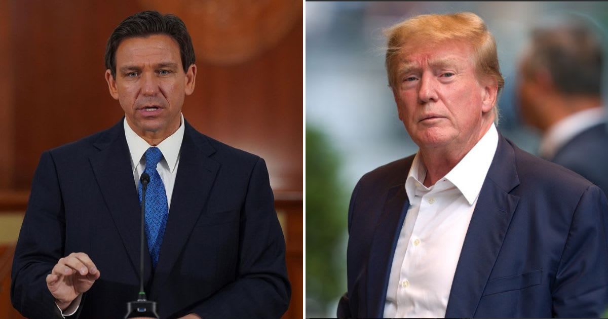 Florida Governor Ron DeSantis accused Trump of 'massive gaslighting' during a Fox News town hall debate, ignoring a CNN debate with GOP rivals Nikki Haley and himself in Des Moines, Iowa on January 10 (@flgovrondesantis, @euanapolli/Instagram)