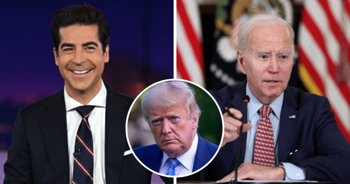Jesse Watters slammed after Fox News host claims every single one of Trump's prosecutions 'leads directly back to Biden'