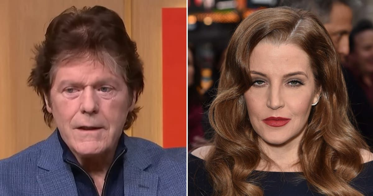 Jerry Schilling, godfather of Lisa Marie Presley, recalls her being in great spirits two days before her death (This Morning/ YouTube, Getty Images)