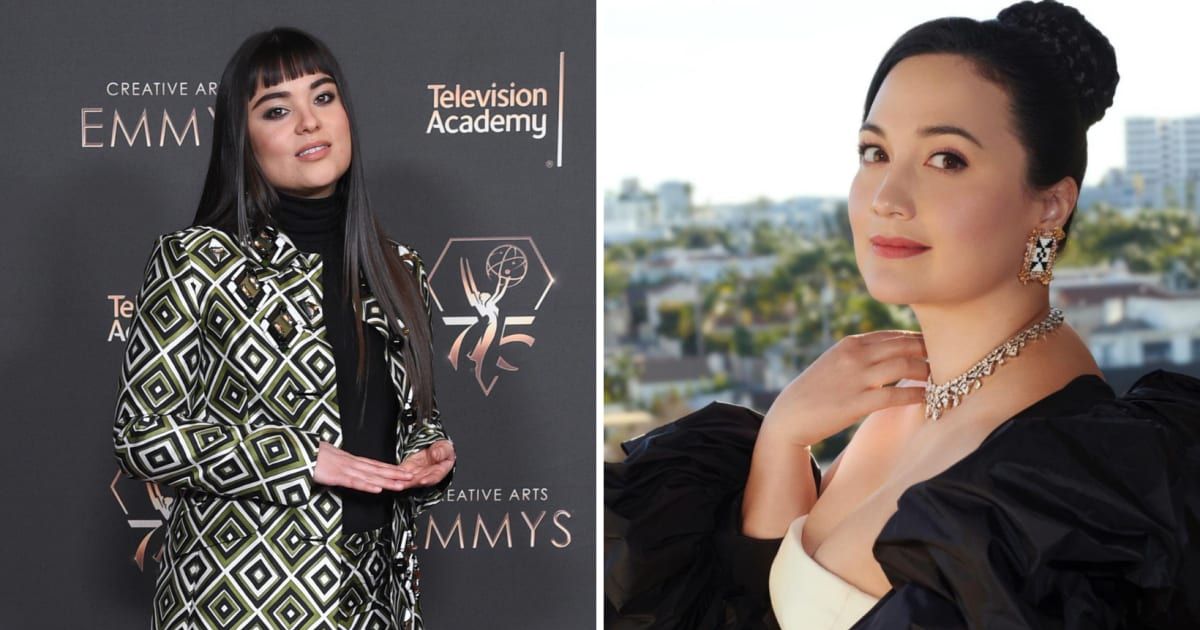 Lily Gladstone and Devery Jacobs are both indigenous actors (@Televisionacademy/Twitter, lilygladstone/Instagram)