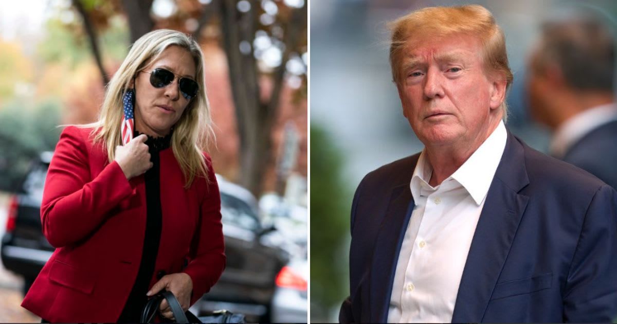 Georgia Republican congresswoman Marjorie Taylor Greene expressed her wish to be Donald Trump's Secretary of Homeland Security (Getty Images, @euanapolli/Instagram)