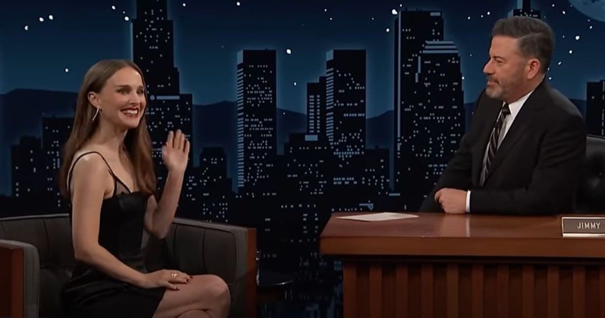 Natalie Portman graced the 'Jimmy Kimmel Live' stage (Jimmy Kimmel Live)