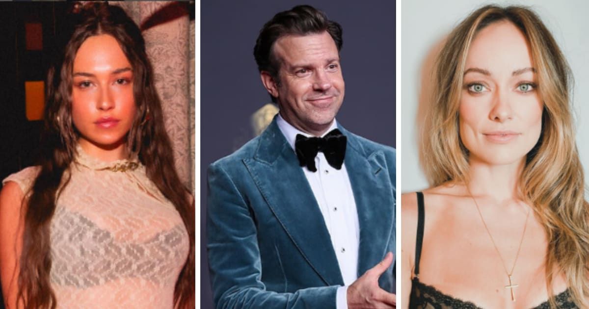 Jason Sudeikis is now reportedly dating Elsie Hewitt (L) after breaking up with Olivia Wilde (R) (Instagram/ @elsie, @jason_sudeikis, and @oliviawilde)